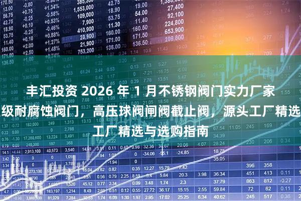 丰汇投资 2026 年 1 月不锈钢阀门实力厂家推荐：工业级耐腐蚀阀门，高压球阀闸阀截止阀，源头工厂精选与选购指南